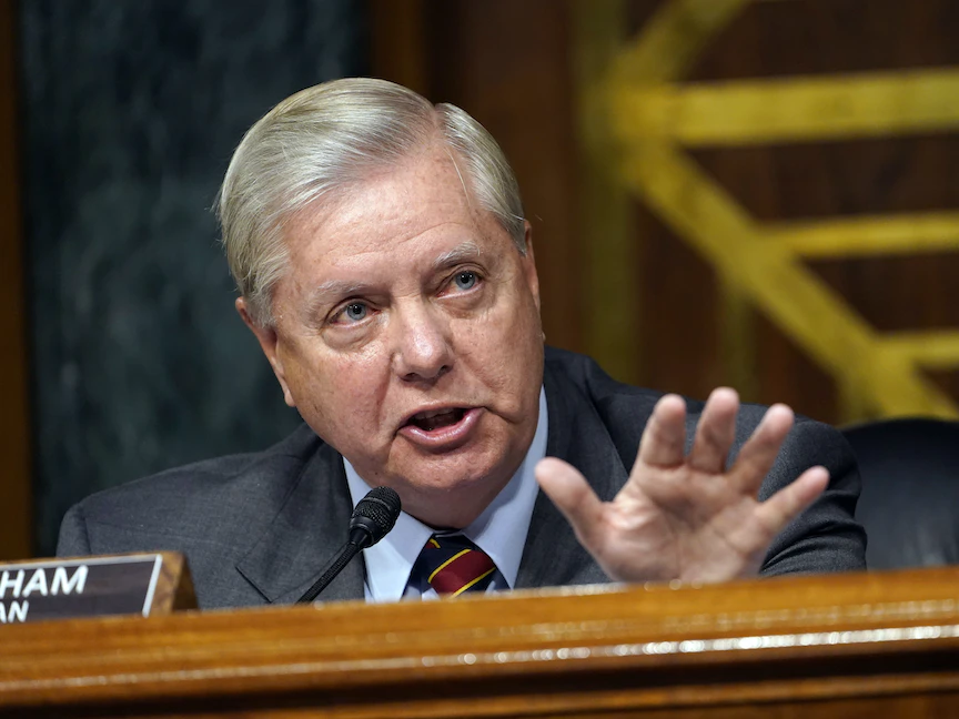 عضو مجلس الشيوخ الأميركي ليندسي غراهام - AFP