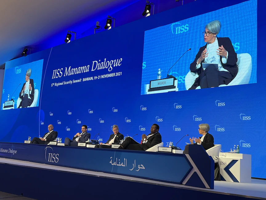 حوار المنامة.. مسؤولة أوروبية تحذر من زعزعة استقرار منطقة القرن الإفريقي