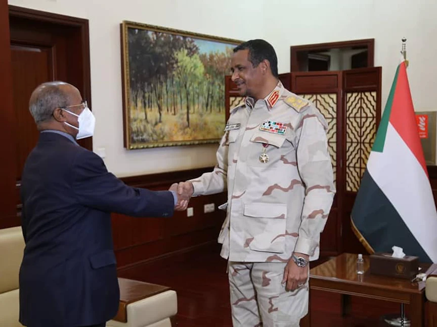 لقاء سوداني إريتري لبحث الأوضاع السياسية