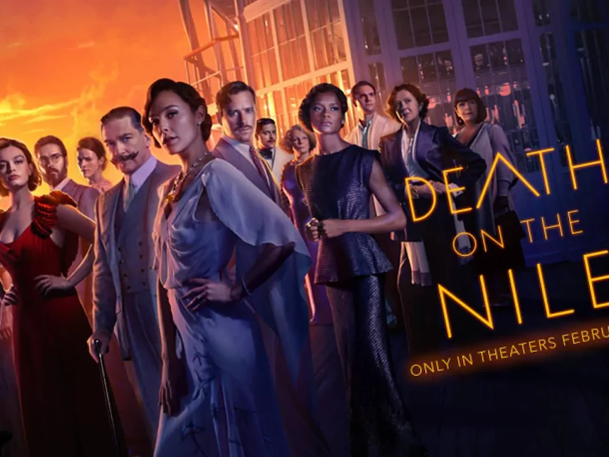 ملصق فيلم Death on the Nile المأخوذ عن رواية للكاتبة أجاثا كريستي - imdb.com