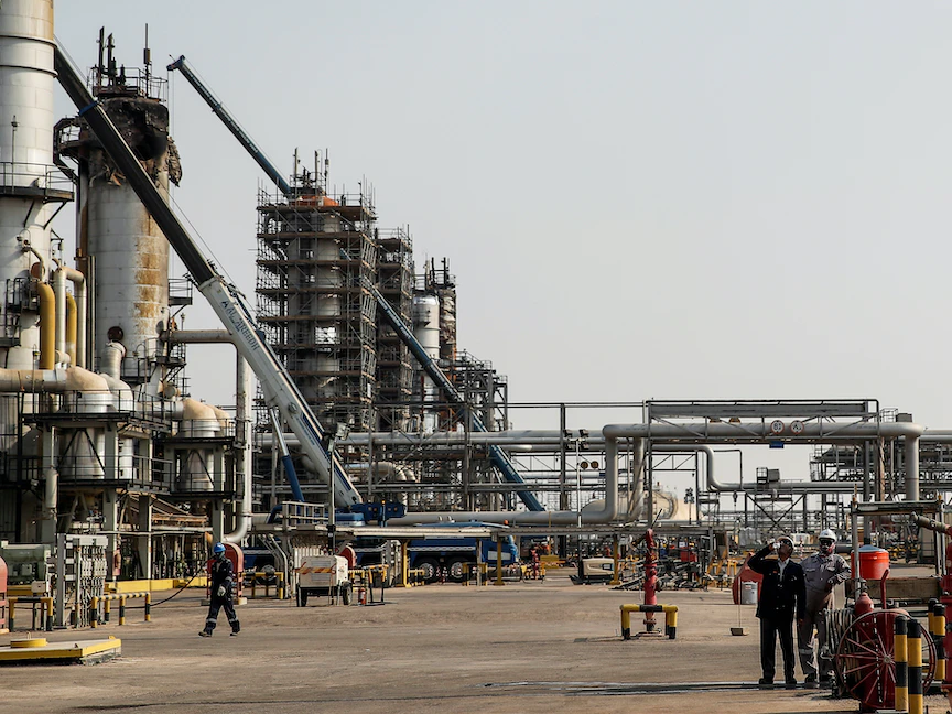 منشأة "أرامكو" السعودية النفطية في منطقة بقيق - REUTERS