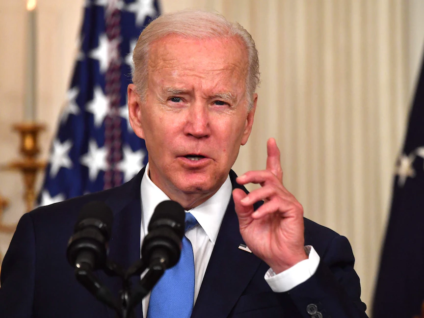 الرئيس الأميركي جو بايدن - البيت الأبيض - 16 يونيو 2022 - AFP