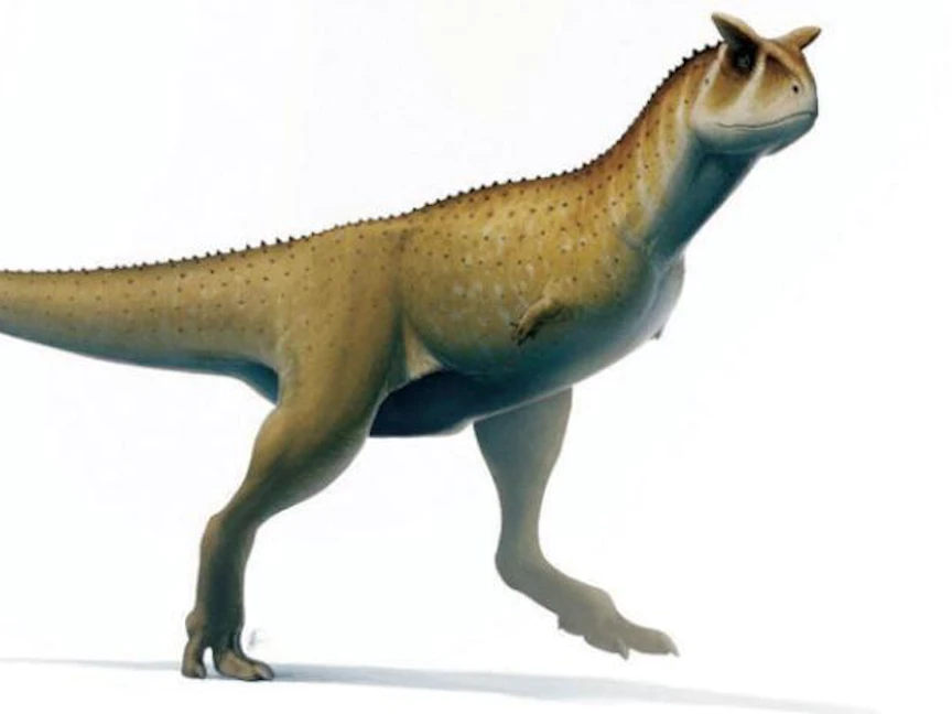 صورة متخيلة لشكل الديناصور "جيميسيا أوتشواي" أعدها الفريق البحثي.