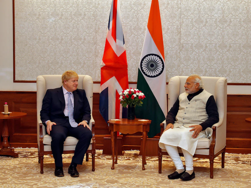 بريطانيا والهند توقعان اتفاقية تعاون تجاري بقيمة 1.39 مليار دولار