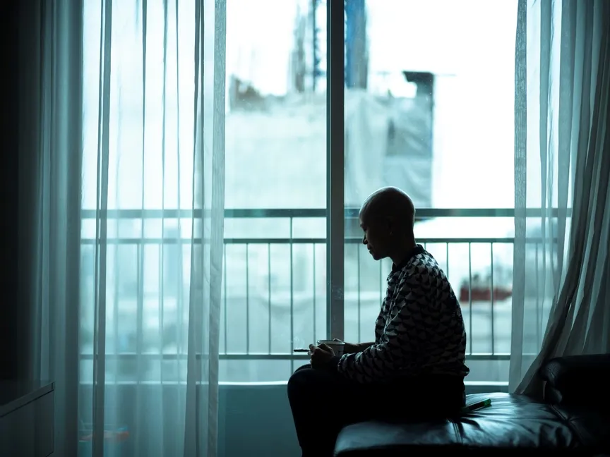 مريضة بسرطان الثدي في بانكوك بتايلندا. 14 يونيو 2024 - Reuters