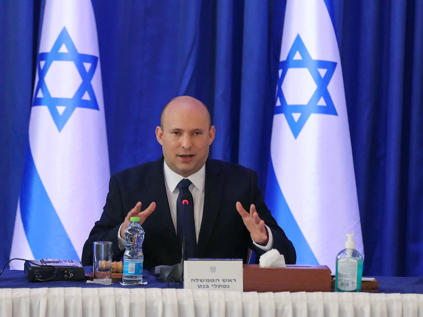 رئيس الوزراء الإسرائيلي نفتالي بينيت - AFP