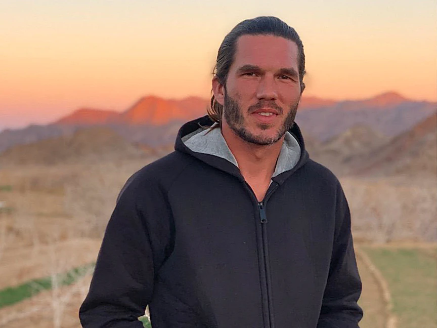 بنجامان بريير الفرنسي الموقوف منذ أكثر من عام ونصف عام في إيران بتهمة "التجسس" - AFP