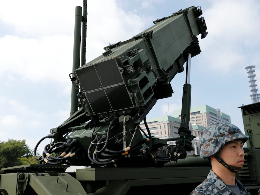 منظومة باتريوت الأميركية في طوكيو، العاصمة اليابانية- أكتوبر 2017 - REUTERS