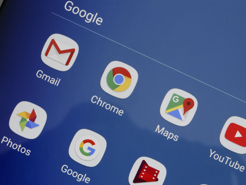 متصفح "كروم" بين تطبيقات جوجل - 23 أكتوبر 2018 - Getty Images