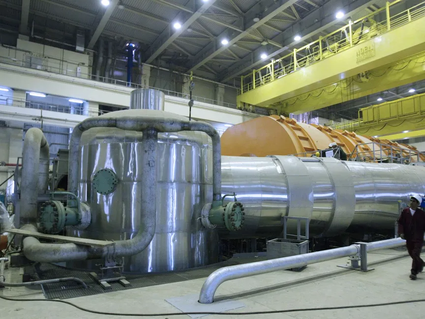 مفاعل محطة بوشهر النووية في إيران - AFP