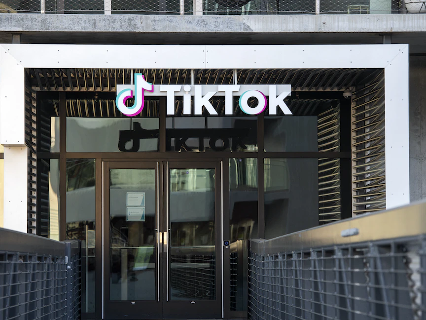 مقر شركة تيك توك في كولفر سيتي كاليفورنيا - 17 نوفمبر 2020 - AFP