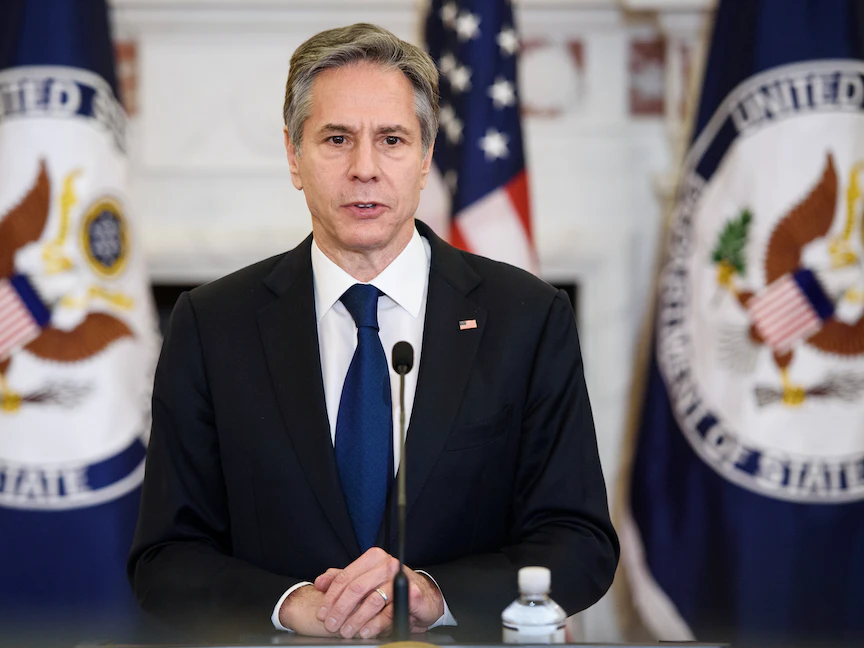 وزير الخارجية الأمريكي أنتوني بلينكين - REUTERS
