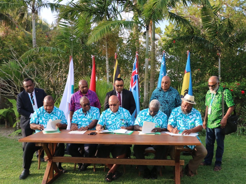 أستراليا والصين تتعهدان بدعم جزر المحيط الهادئ لمواجهة تغير المناخ