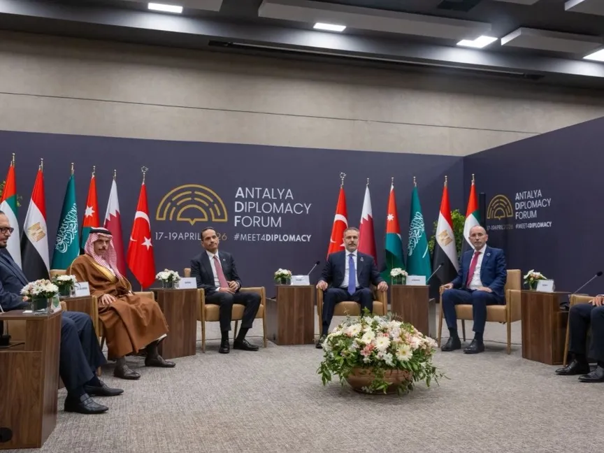 خطة السلام على طاولة الاجتماع الوزاري لمجموعة الثمانية بشأن غزة في أنطاليا