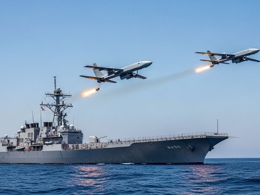 "البنتاجون" يطلب مسيرات هجومية تنطلق من المدمرات والسفن الحربية