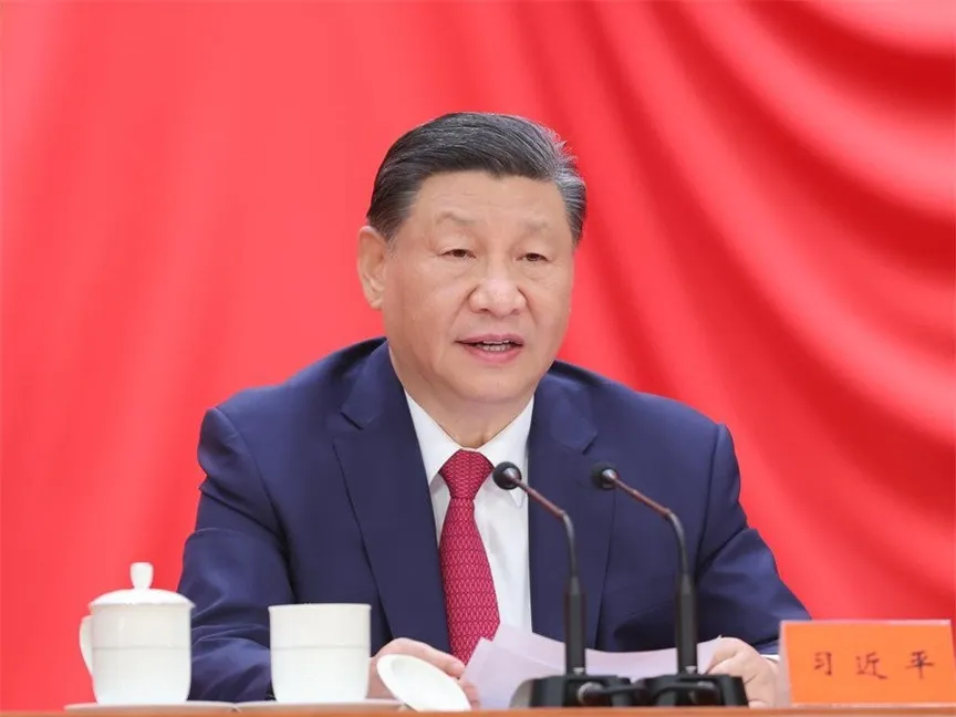 الرئيس الصيني شي جين بينج خلال المؤتمر الوطني للعلوم والتكنولوجيا، 24 يونيو 2024 - وكالة شينخوا