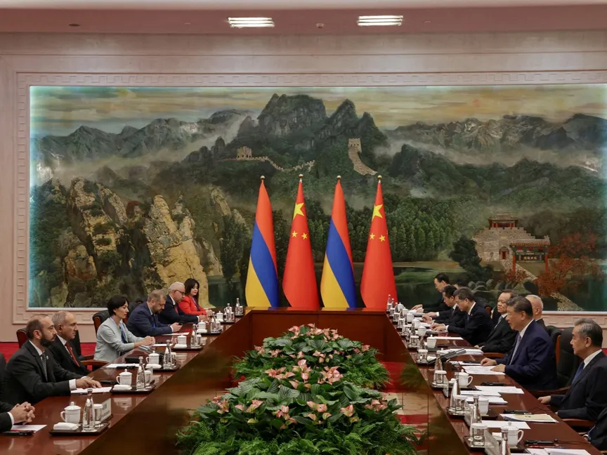 على هامش قمة منظمة شنغهاي.. الصين وأرمينيا تعلنان "شراكة استراتيجية"