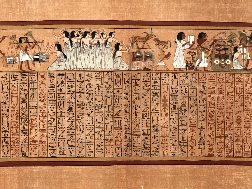 المصريون القدماء استخدموا "سائل التصحيح" لتعديل الأعمال الفنية والوثائق