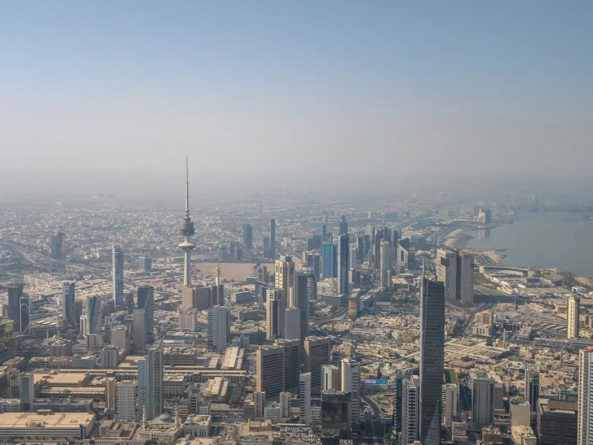 جانب من العاصمة الكويت. 4 أبريل 2026 - x/kuna_ar