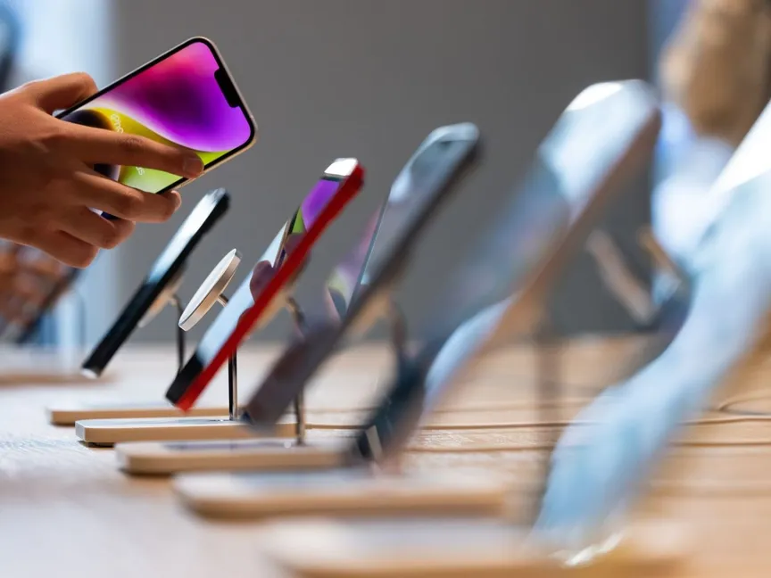 أحد فروع متاجر أبل بالعاصمة الكورية الجنوبية سول. 31 مارس 2023 - Bloomberg