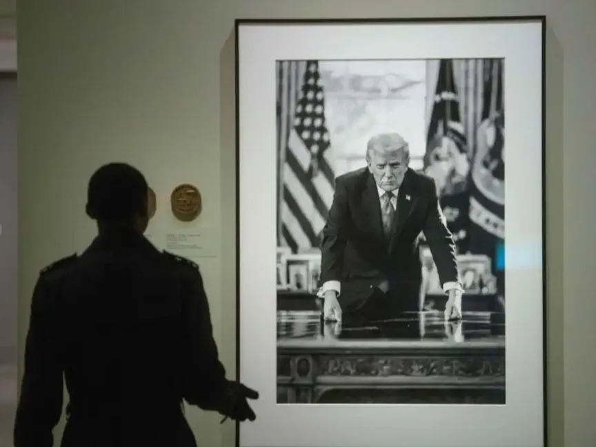 إزالة إشارة إجراءات العزل من صورة ترمب بمعرض "رؤساء أميركا"