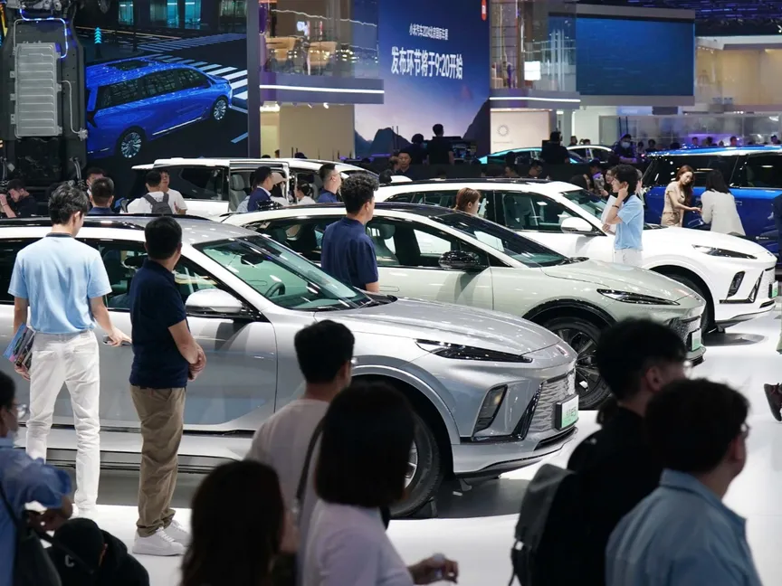 معرض بكين الدولي للسيارات 2024. 25 أبريل 2024 - AFP