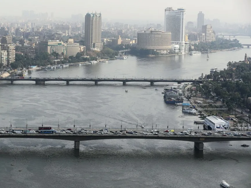 منظر عام للعاصمة المصرية القاهرة. 29 أبريل 2018 - REUTERS