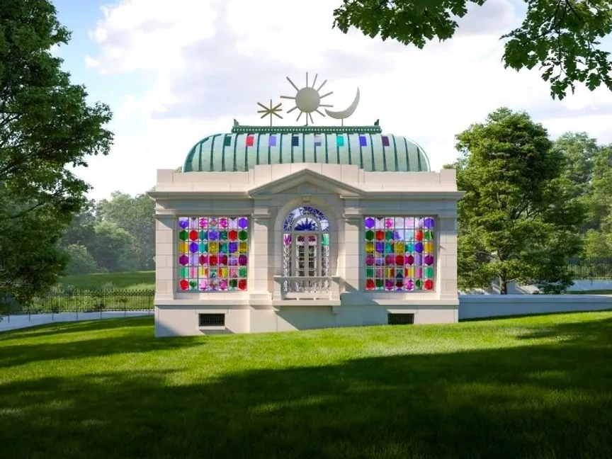 المزار الفني "البيت الجوهرة" في متحف كنساس. - kansascitymuseum.org