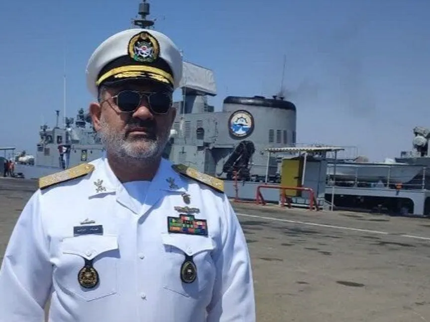 قائد القوات البحرية الإيرانية شهرام إيراني. 03 يونيو 2023 - www.mehrnews.com
