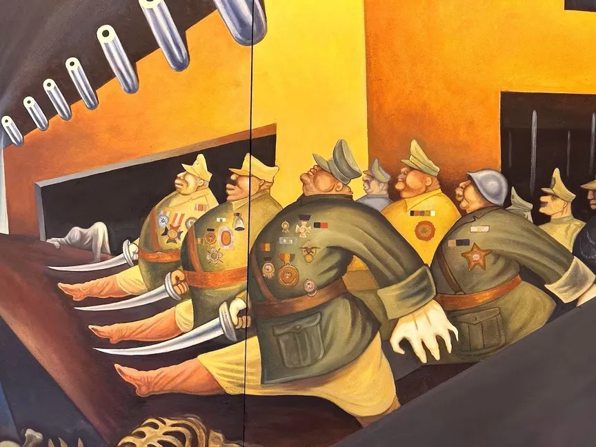 "رسام الثورة" البوليفية ميغيل ألانديا.. عندما يحاكم الفن الديكتاتورية