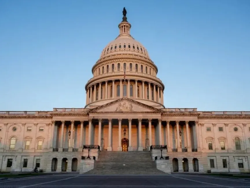 مبنى الكابيتول الأميركي في واشنطن العاصمة، الولايات المتحدة - bloomberg