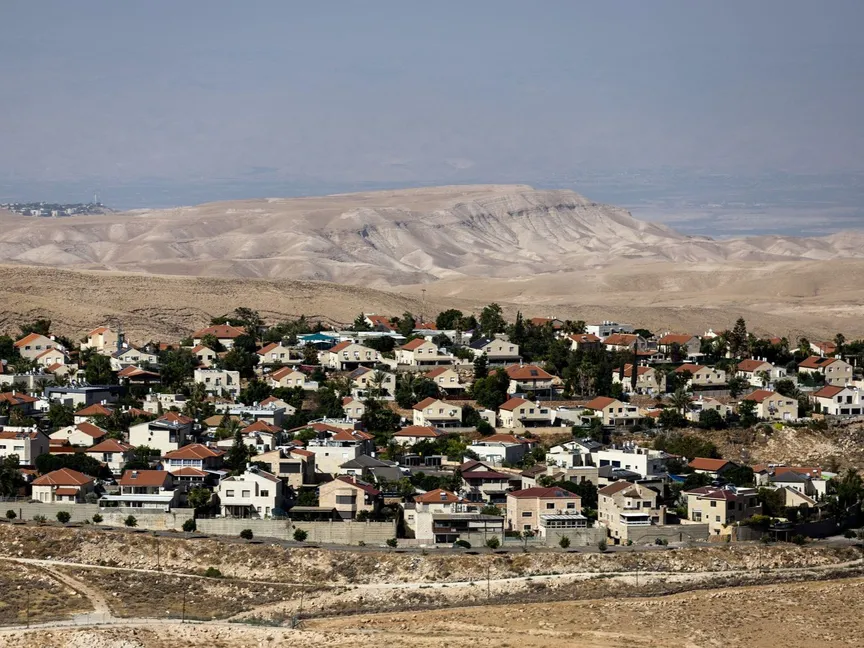 مستوطنة كيدار الإسرائيلية في الضفة الغربية المحتلة. 25 يونيو 2023 - REUTERS