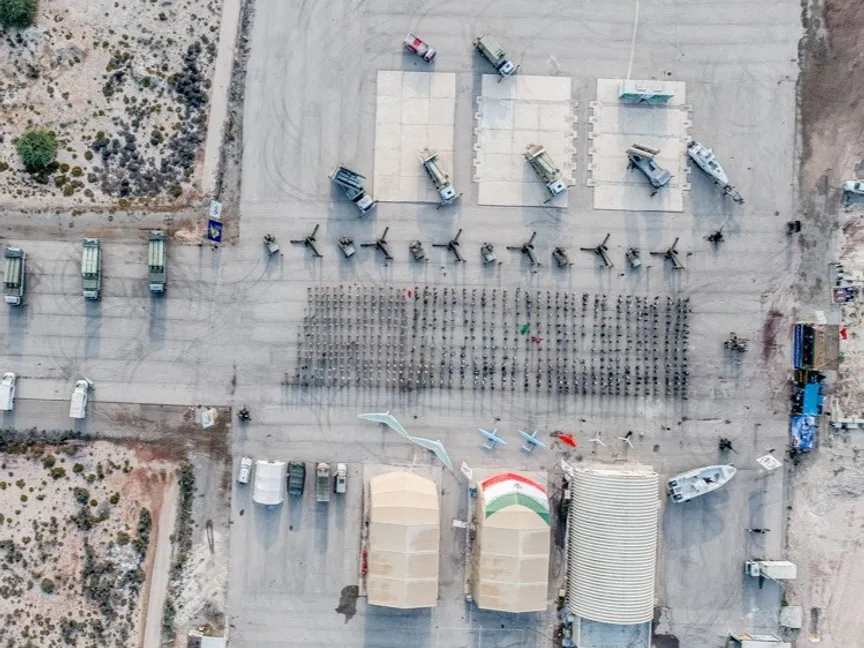 القوات البحرية التابعة للحرس الثوري الإيراني خلال تدريبات. 2 أغسطس 2023 - REUTERS