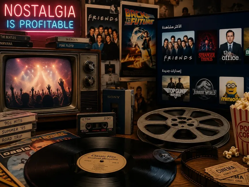 من الموسيقى إلى السينما.. كيف أصبح الحنين إلى الماضي محركاً للنمو في صناعة الترفيه؟