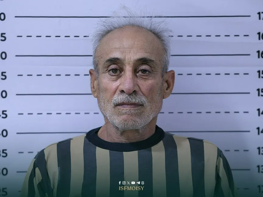 اللواء في نظام الأسد سهيل نديم عباس المتهم بانتهاكات بحق السوريين بعد إلقاء القبض عليه- 18 أغسطس 2026 - "سانا"