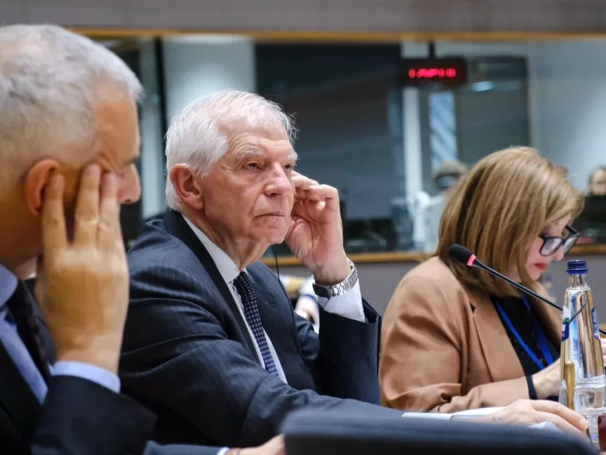 مسؤول السياسة الخارجية بالاتحاد الأوروبي جوزيب بوريل خلال اجتماع بمقر الاتحاد الأوروبي. بروكسل. 18 نوفمبر 2024 - @JosepBorrellF