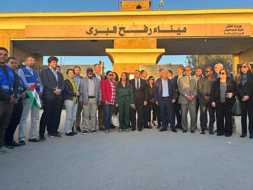 حرب غزة.. وفد مجلس الأمن يزور رفح وسط تحذيرات بشأن المساعدات