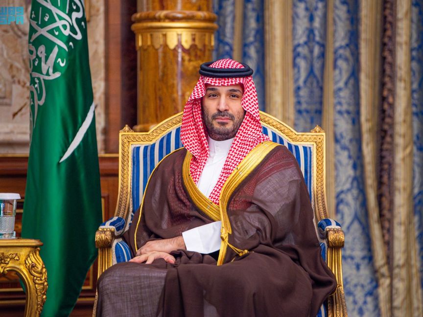 ولي العهد السعودي يتلقى رسالة خطية من الرئيس الموريتاني