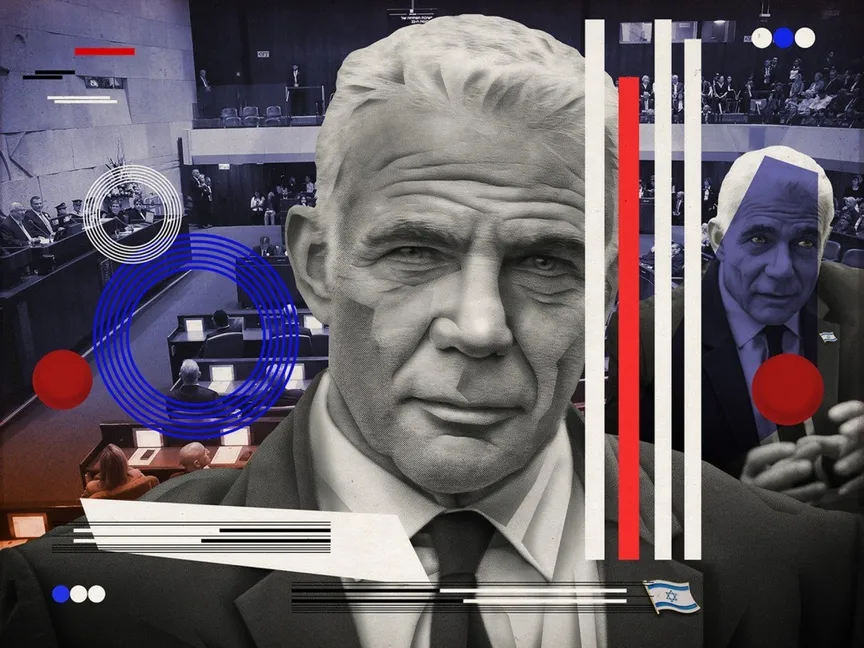 يائير لبيد: قيام الدولة الفلسطينية سيتأخر لمدة طويلة.. لكن الفكرة لم تمت