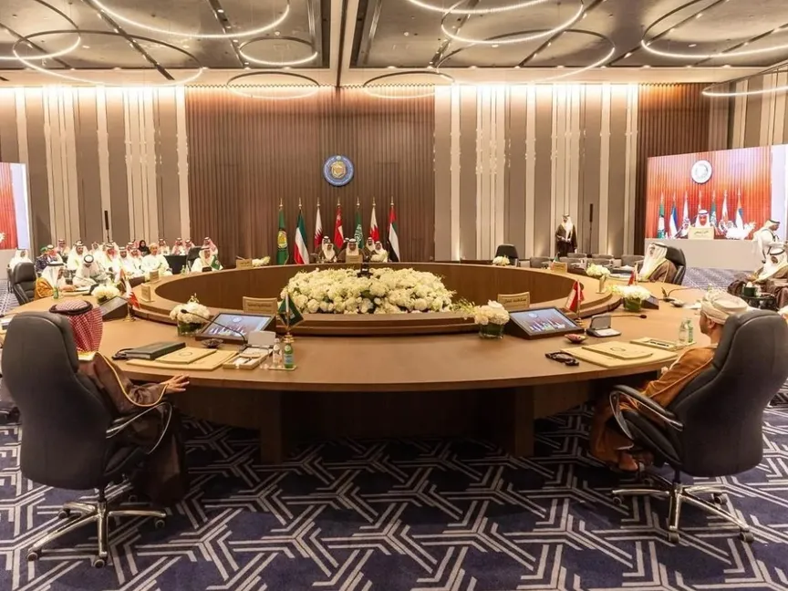 جانب من الاجتماع الوزاري لمجلس التعاون لدول الخليج العربية في دورته الـ 165، المنعقد في دولة الكويت. 1 سبتمبر 2025 - وكالة الأنباء السعودية "واس"