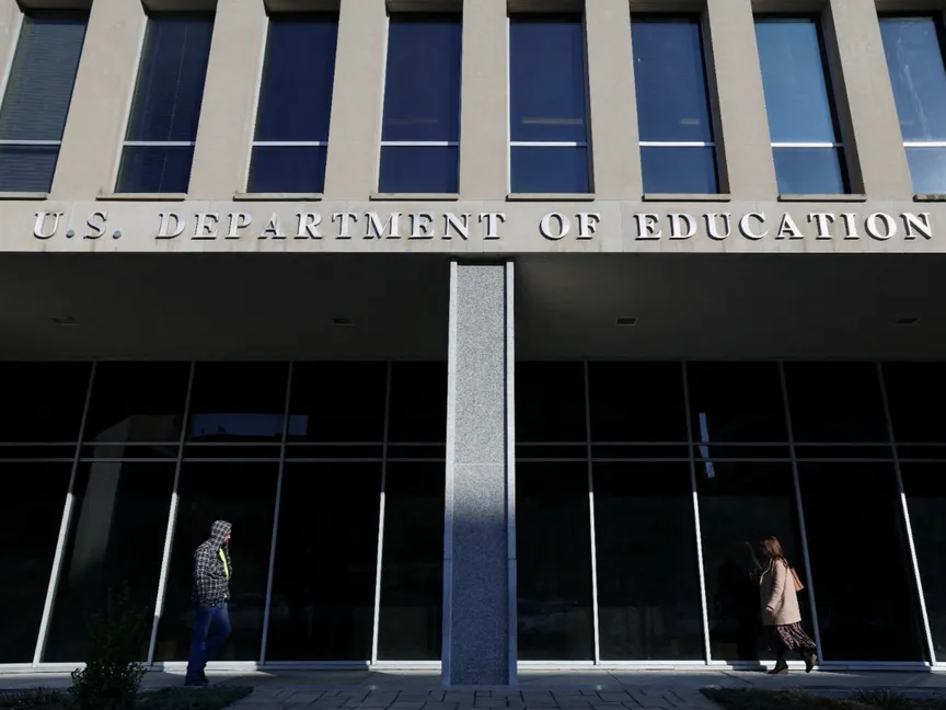مبنى وزارة التعليم الأميركية. 4 فبراير 2025 - Reuters