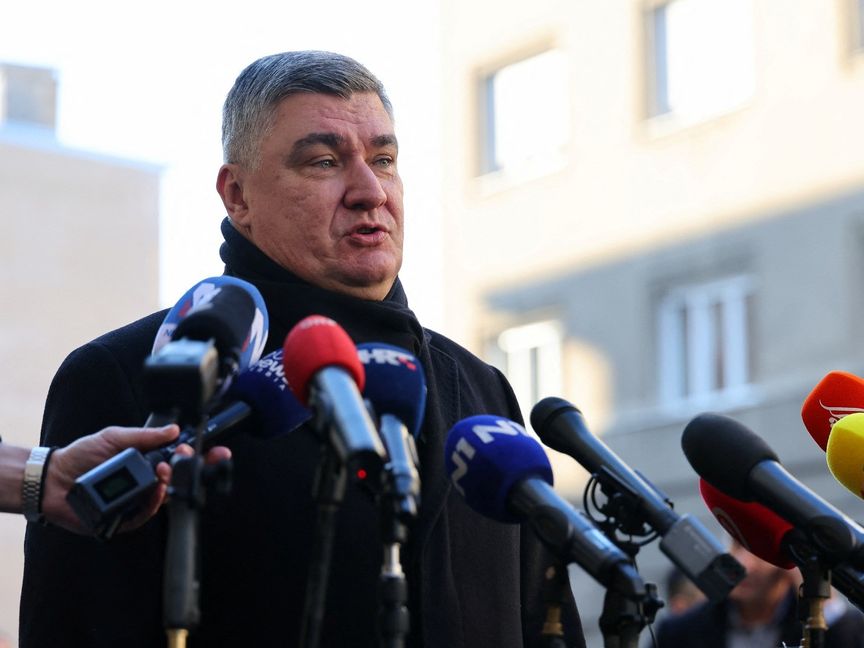 الرئيس الكرواتي يقترب من الفوز بولاية ثانية