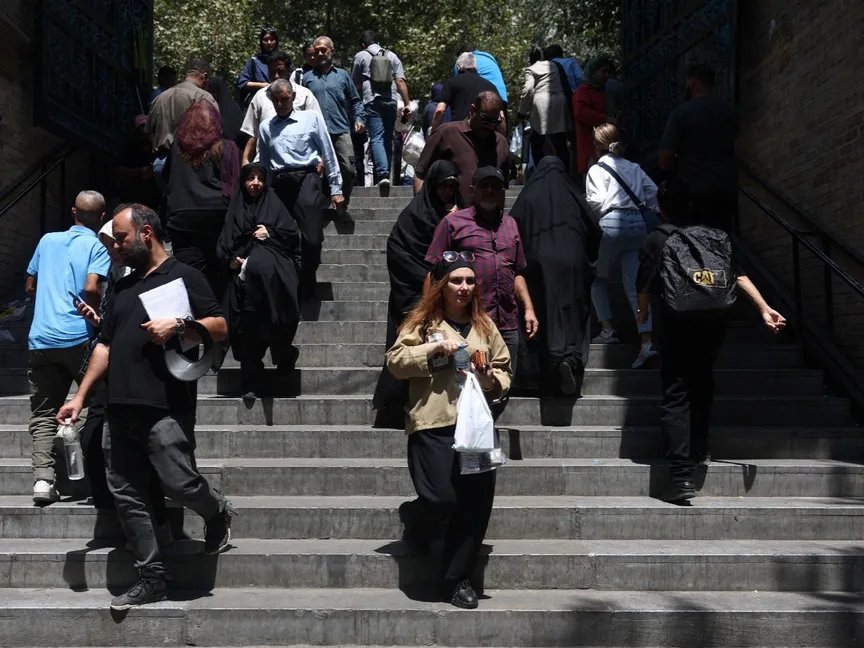 إيرانيون في بازار طهران الكبير. 11 أغسطس 2026 - Reuters