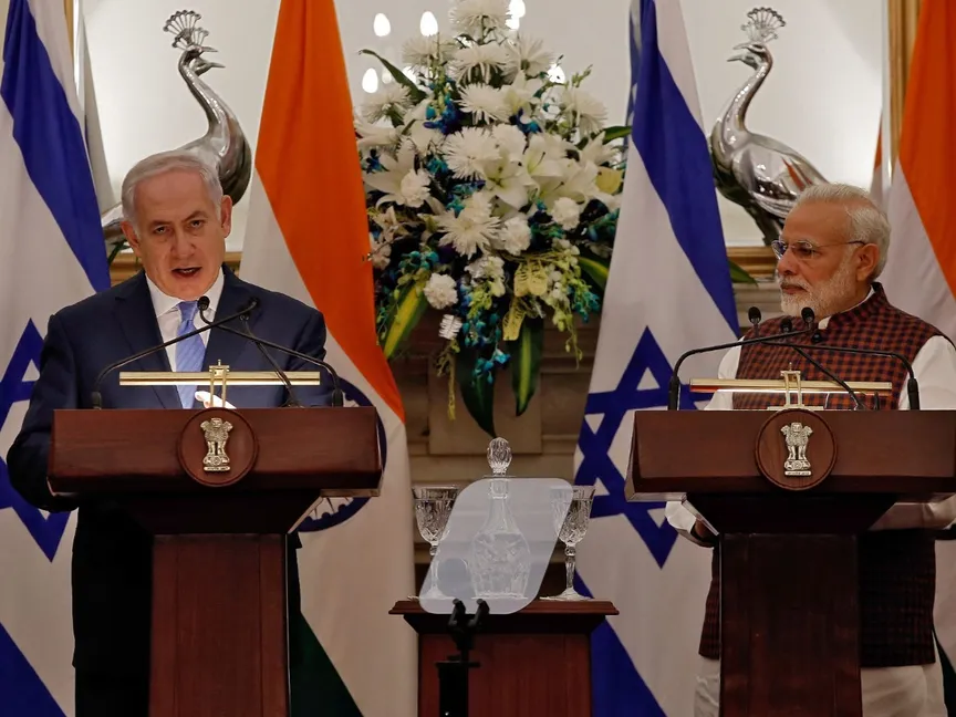الدفاع والتجارة يتصدران أجندة زيارة مودي إلى إسرائيل
