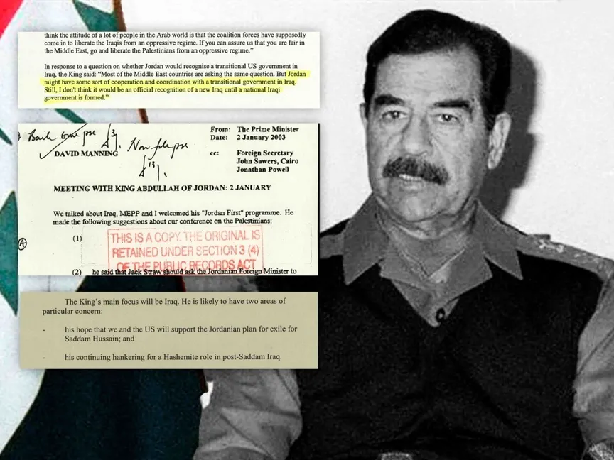 قراءة في رسائل عمّان إلى لندن قبل غزو العراق