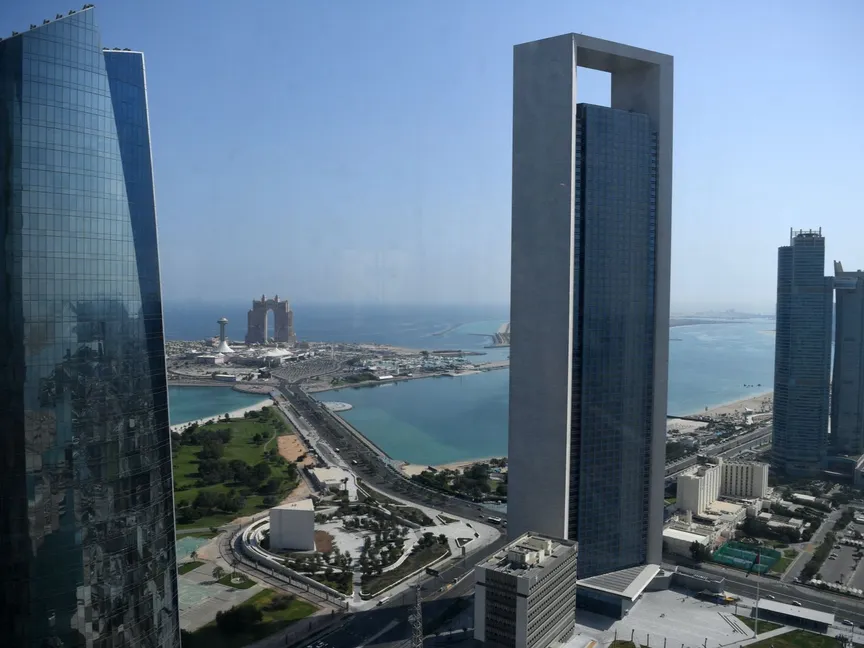 منظر عام للعاصمة الإماراتية أبوظبي - AFP