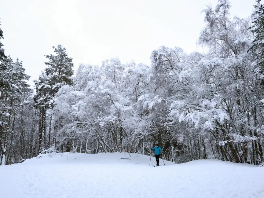 اسكتلندا تعاني من موجة صقيع شديدة عقب العاصفة جورتي. 9 يناير 2026 - REUTERS