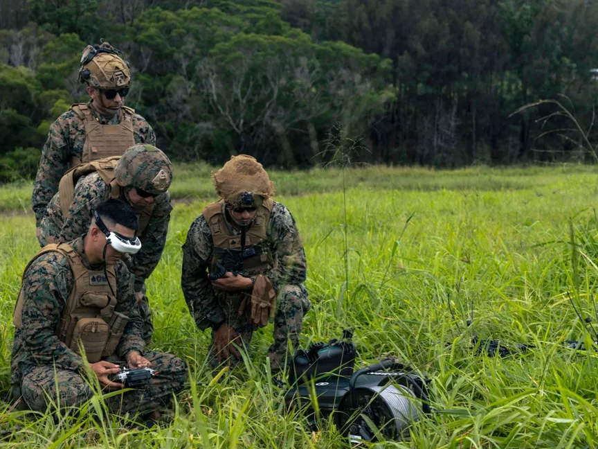 قوات من مشاة البحرية الأميركية في هاواي، 30 مارس 2026 - USMC