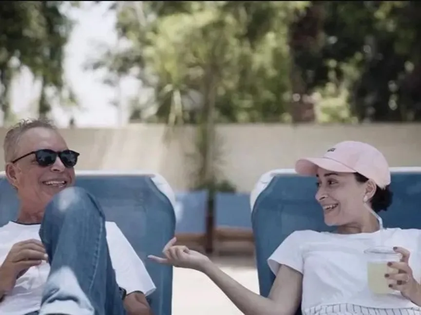 مشهد من فيلم "50 متر" للمخرجة يمنى خطاب - المكتب الإعلامي لمهرجان الجونة السينمائي