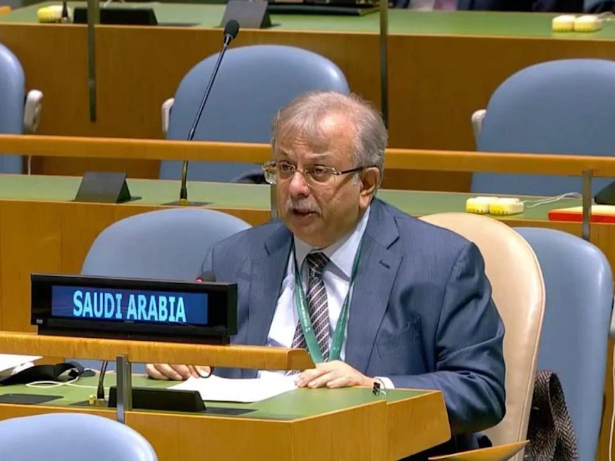 المندوب الدائم للمملكة العربية السعودية لدى الأمم المتحدة عبدالله المُعلمي - وكالة الأنباء السعودية